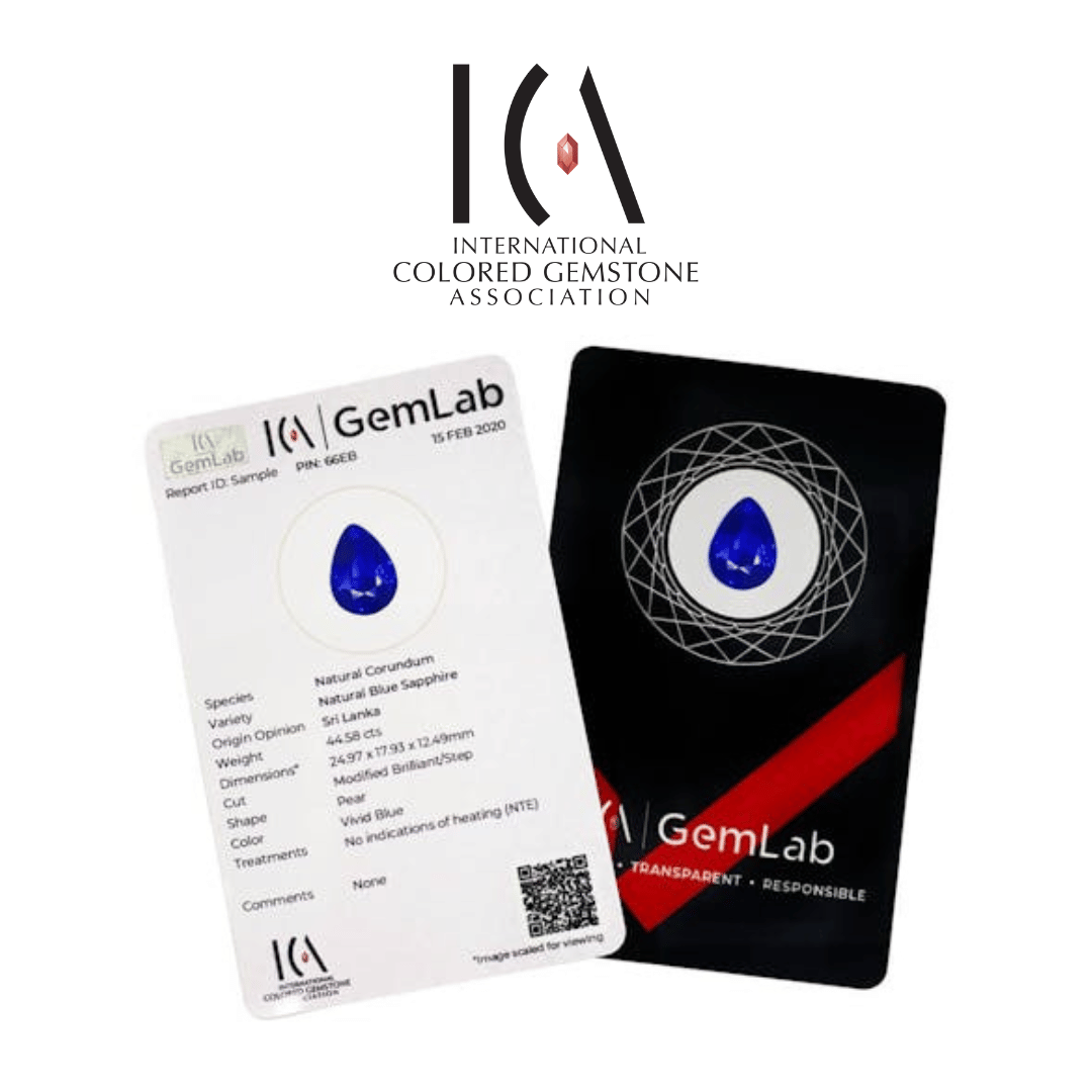 ensure your colored gemstones are authentic with our comprehensive origin certification services, providing traceability and confidence in every precious stone you own.